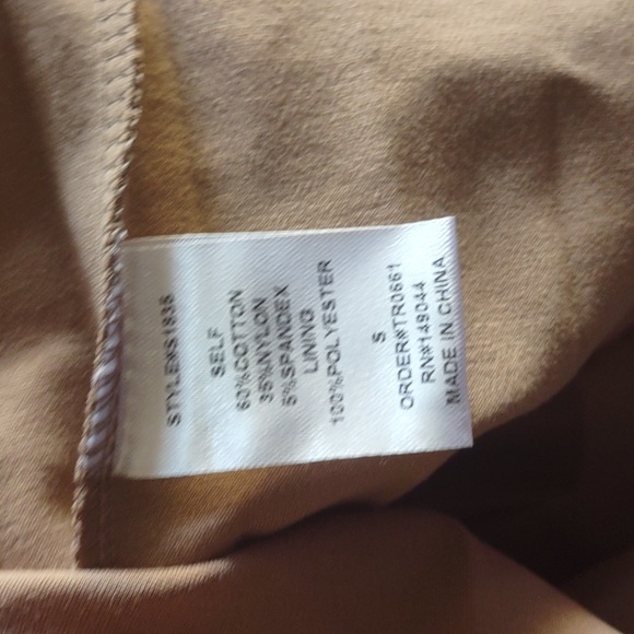 Cozy Fox Tan Mini skirt S - Picture 5 of 5